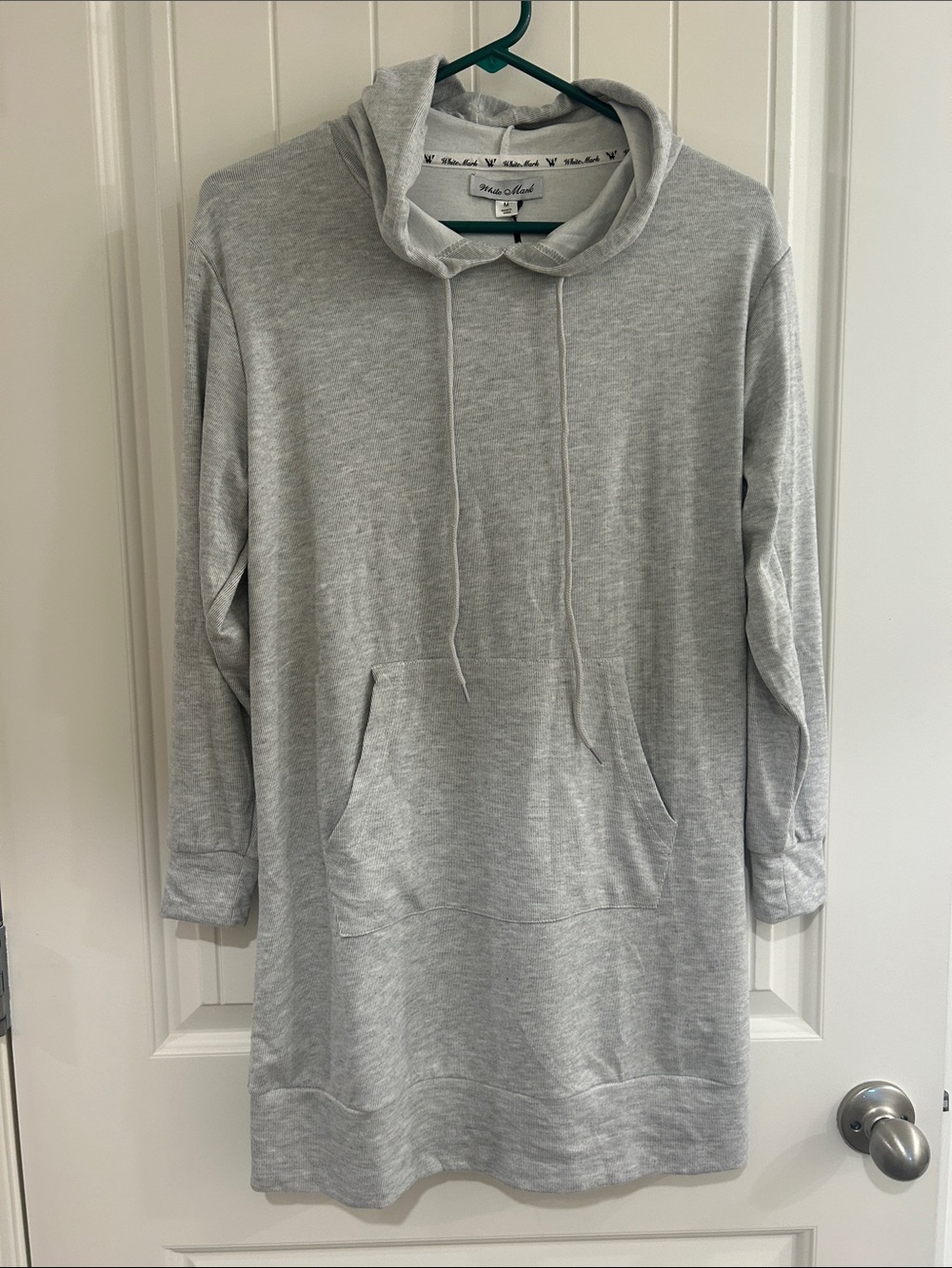Women’s Light Gray Hoodie Dress